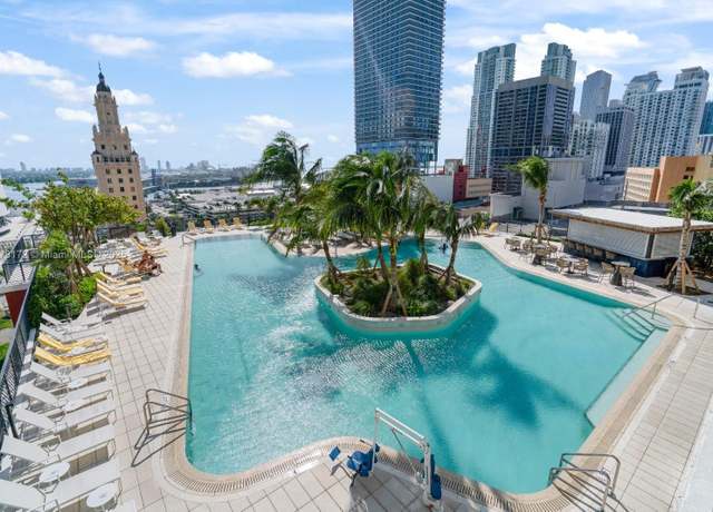 Property at 159 NE 6st St #3707, Miami, FL 33132, 1 bed, 1 bath