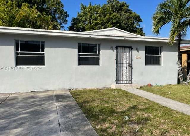 Property at 2031 NW 68 St, Miami, FL 33147, 3 beds, 1 bath
