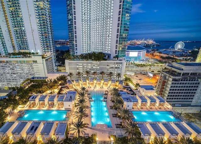 Property at 851 NE 1st Ave #4410, Miami, FL 33132, 1 bed, 2 baths