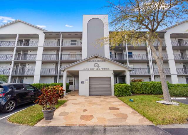 Property at 1400 SW 124th Ter Unit 106Q, Pembroke Pines, FL 33027, 1 bed, 1 bath