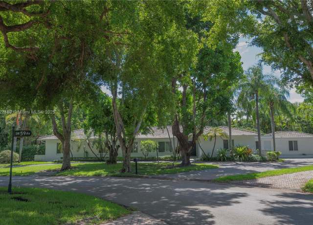 Property at 13200 SW 59th Ave, Pinecrest, FL 33156, 5 beds, 3 baths