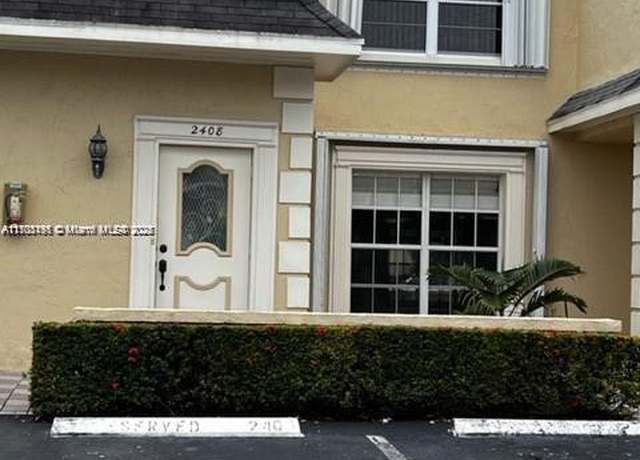 Property at 2408 NE 10th St #122, Hallandale Beach, FL 33009, 2 beds, 2.5 baths