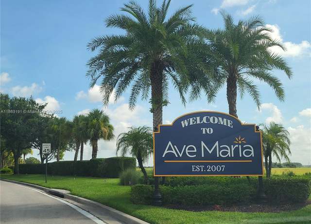 Property at 5626 Agostino Way, Ave Maria, FL 34142, 3 beds, 2.5 baths