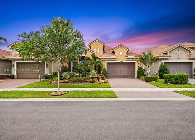 Property at 9549 W Kalmar Cir, Parkland, FL 33076, 3 beds, 3 baths