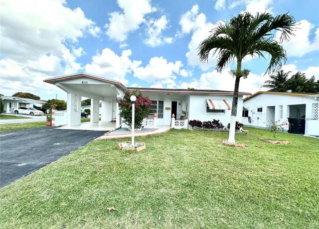 Property at 4290 NW 49th Ter, Lauderdale Lakes, FL 33319, 3 beds, 2 baths