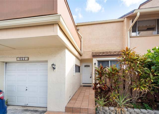 Property at 862 NW 81st Ter #6, Plantation, FL 33324, 3 beds, 2.5 baths