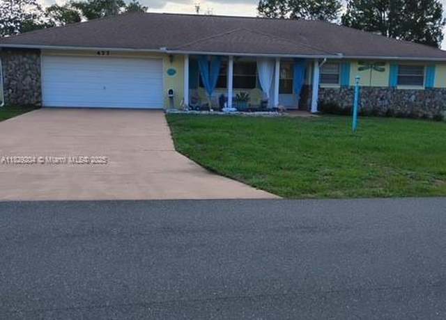 Property at 477 W Buttonbush Dr, Citrus Springs, FL 34465, 3 beds, 2 baths