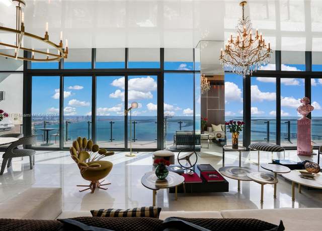 Property at 1451 Brickell Ave Ph 54, Miami, FL 33131, 4 beds, 4.5 baths