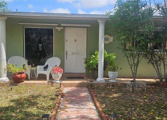 Property at 3981 NW 173rd Ter, Miami Gardens, FL 33055, 2 beds, 1 bath