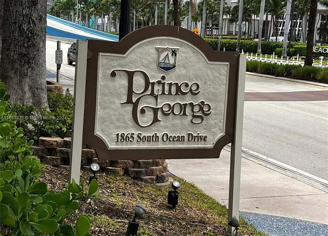 Property at 1865 S Ocean Dr Unit 16H, Hallandale Beach, FL 33009, 1 bed, 2 baths