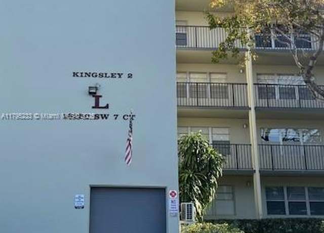Property at 13250 SW 7th Ct Unit 402L, Pembroke Pines, FL 33027, 2 beds, 2 baths
