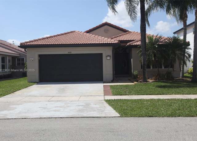 Property at 18022 SW 12th Ct, Pembroke Pines, FL 33029, 3 beds, 2 baths