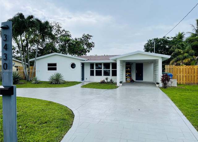Property at 3430 NW 21st Ave, Oakland Park, FL 33309, 2 beds, 2 baths
