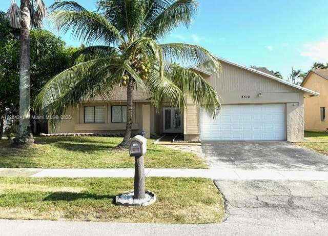 Property at 8510 NW 46th Ct, Lauderhill, FL 33351, 4 beds, 2 baths