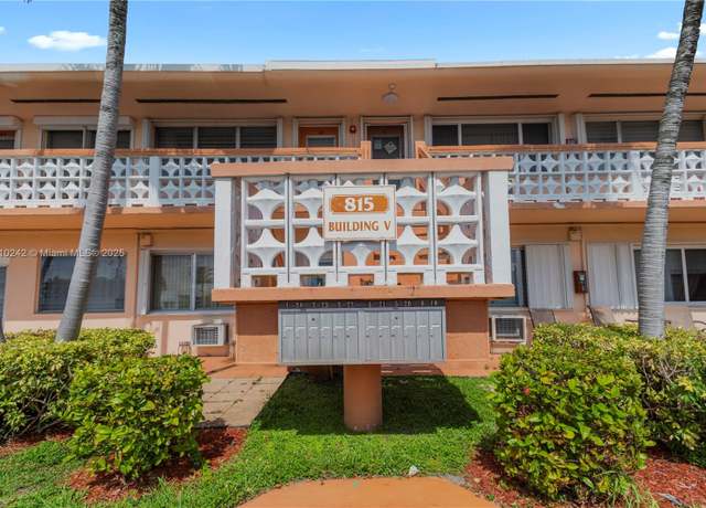 Property at 815 SW 10th Ter Unit 20V, Hallandale Beach, FL 33009, 1 bed, 1 bath