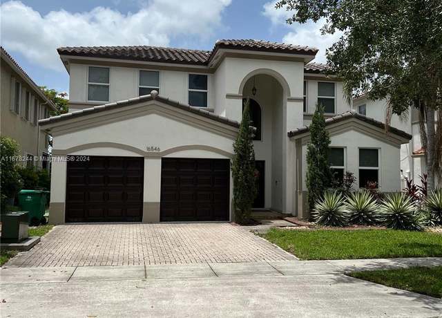 Property at 16546 SW 39th St, Miramar, FL 33027, 4 beds, 3.5 baths