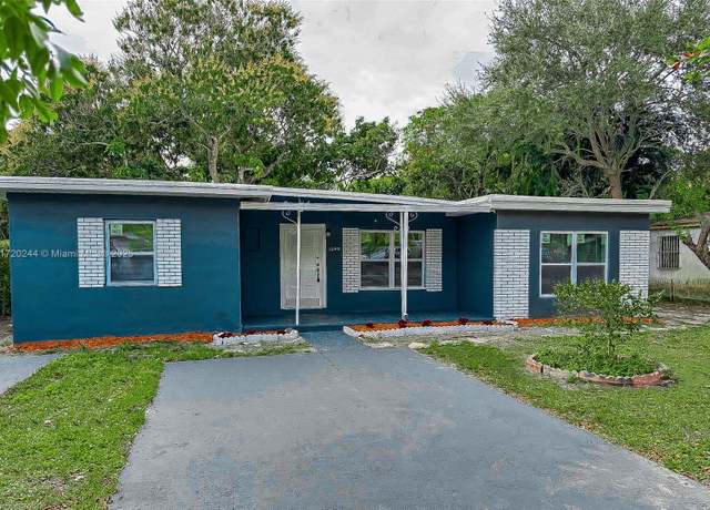 Property at 1240 NW 122nd St, North Miami, FL 33167, 4 beds, 3 baths