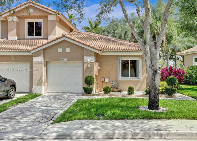 Property at 15831 SW 10th St, Pembroke Pines, FL 33027, 3 beds, 2 baths