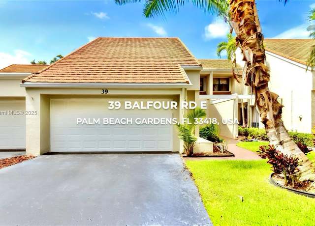Property at 39 Balfour Rd, Palm Beach Gardens, FL 33418, 3 beds, 2.5 baths