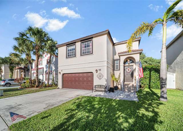 Property at 111 NW 151st Ave, Pembroke Pines, FL 33028, 4 beds, 2.5 baths