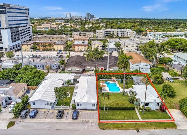 Property at 713 NE 7th St, Hallandale Beach, FL 33009, 2 beds, 2 baths