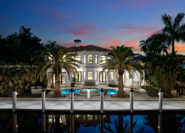 Property at 168 Fiesta Way, Fort Lauderdale, FL 33301, 5 beds, 5.5 baths