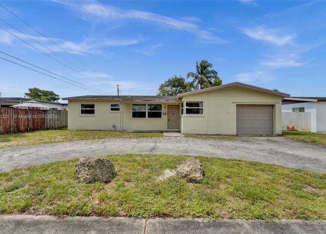 Property at 7504 Grant St, Hollywood, FL 33024, 4 beds, 2 baths