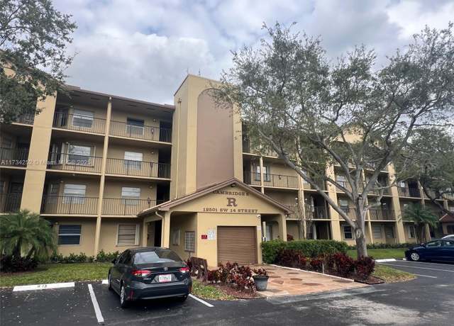 Property at 12501 SW 14th St Unit 313R, Pembroke Pines, FL 33027, 2 beds, 2 baths