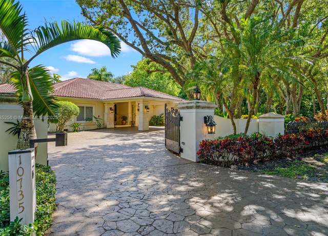 Property at 10735 SW 58th Ave, Pinecrest, FL 33156, 7 beds, 6 baths