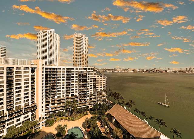 Property at 520 Brickell Key Dr Unit A1802, Miami, FL 33131, 1 bed, 2 baths
