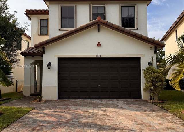 Property at 9176 SW 36th Mnr, Miramar, FL 33025, 3 beds, 2.5 baths