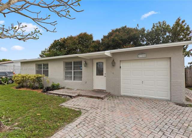Property at 7700 SW 9th St, North Lauderdale, FL 33068, 3 beds, 2 baths
