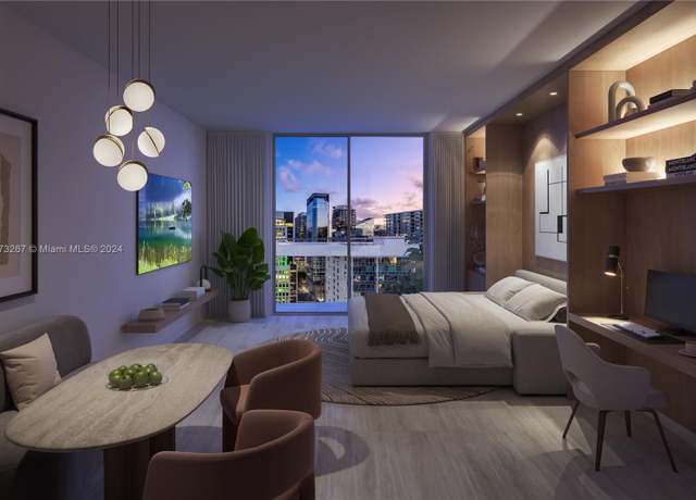 Property at 77 SE 5th St #2509, Miami, FL 33131, 1 bath
