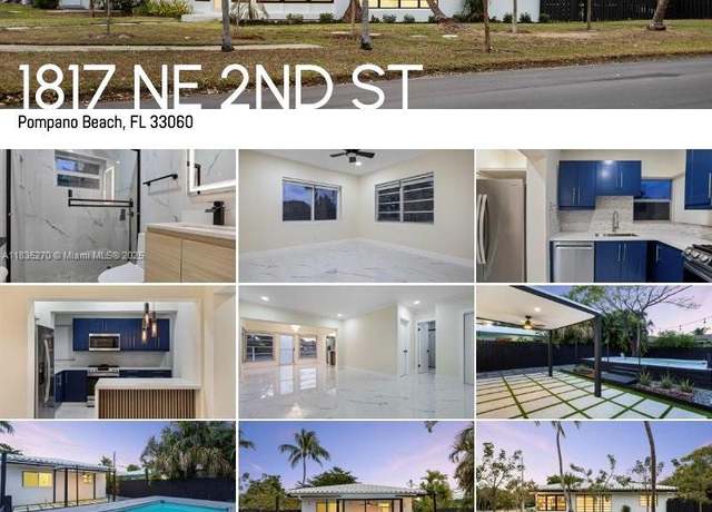 Property at 1817 NE 2nd St, Pompano Beach, FL 33060, 2 beds, 2 baths