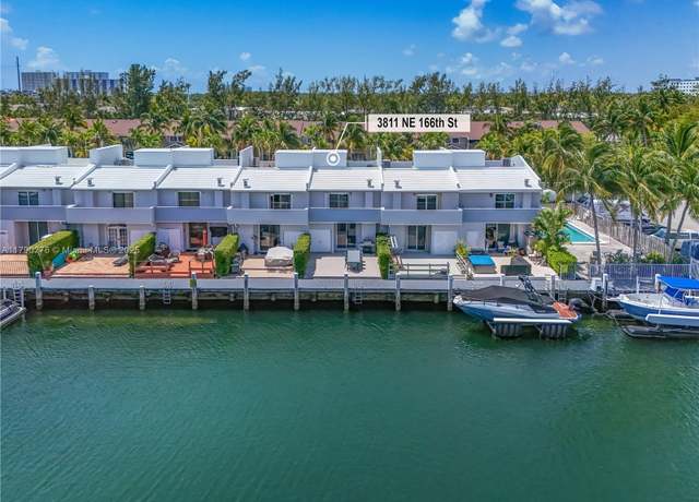 Property at 3811 NE 166th St #3, North Miami Beach, FL 33160, 3 beds, 2.5 baths