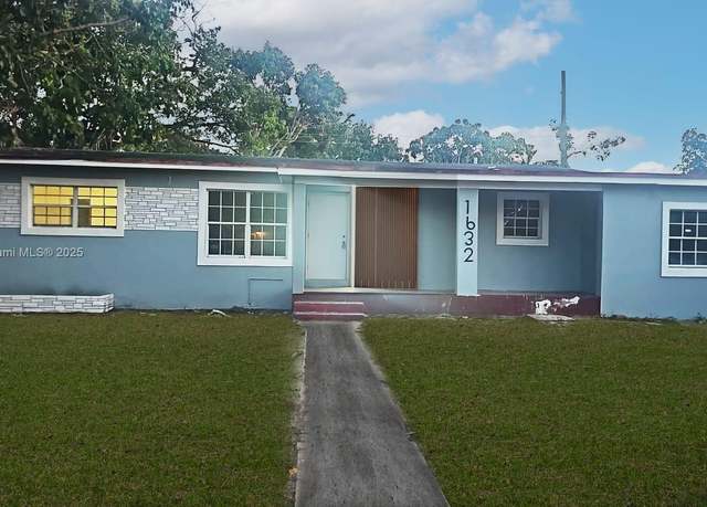 Property at 1632 NE 159th St, North Miami Beach, FL 33162, 4 beds, 3 baths