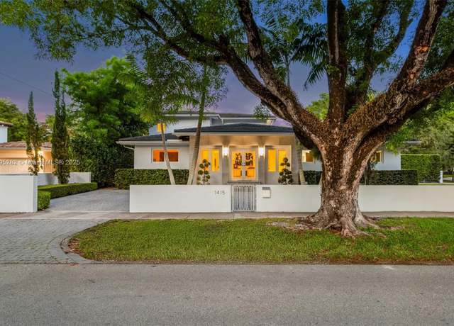 Property at 1415 Madrid St, Coral Gables, FL 33134, 4 beds, 4.5 baths