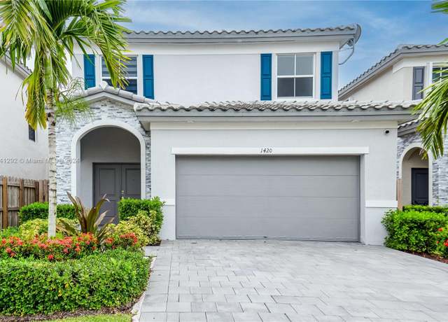 Property at 1420 SE 26th Rd, Homestead, FL 33035, 4 beds, 3 baths