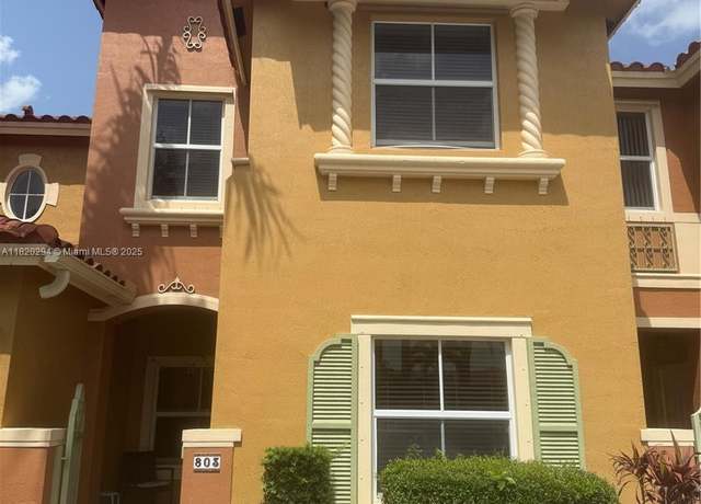 Property at 803 SW 143rd Ave, Pembroke Pines, FL 33027, 3 beds, 2.5 baths