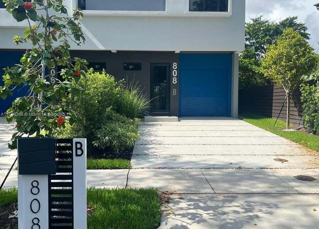 Property at 808 SW 9th St Unit 808-B, Fort Lauderdale, FL 33315, 3 beds, 2.5 baths