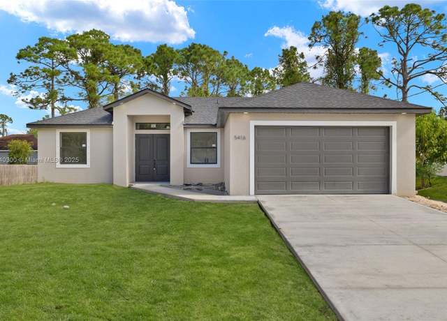Property at 5416 Belrose St, Lehigh Acres, FL 33971, 3 beds, 2 baths