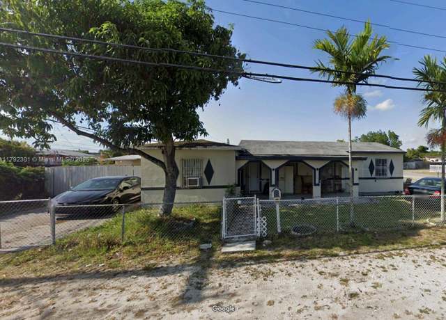 Property at 3555 NW 92nd Ter, Miami, FL 33147, 3 beds, 1 bath