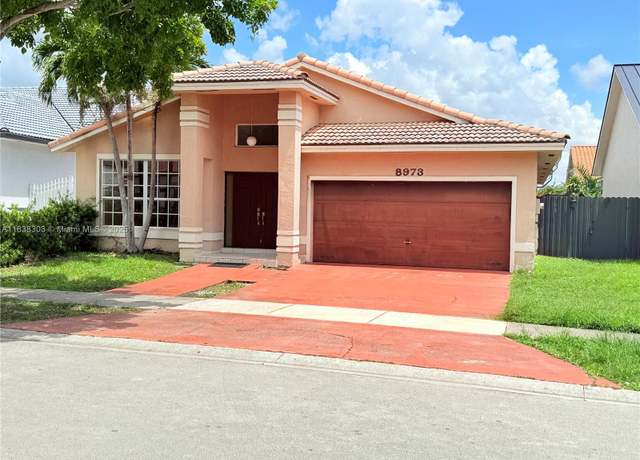 Property at 8973 NW 147th Ter, Miami Lakes, FL 33018, 3 beds, 2 baths