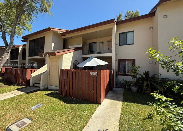 Property at 8041 Southgate Blvd Unit H4, North Lauderdale, FL 33068, 3 beds, 2 baths