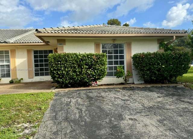 Property at 11001 NW 44th St # East, Coral Springs, FL 33065, 3 beds, 2 baths