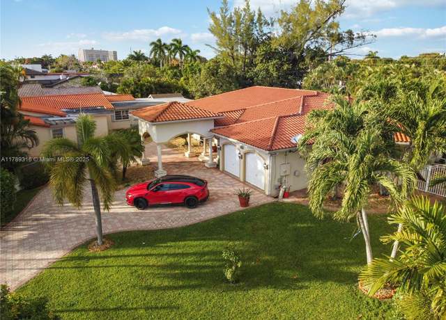 Property at 105 S Royal Poinciana Blvd, Miami Springs, FL 33166, 5 beds, 3.5 baths