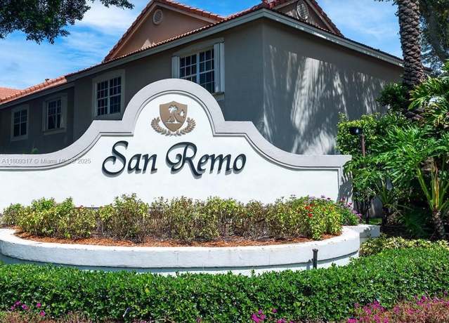 Property at 1051 Sorrento Dr, Weston, FL 33326, 2 beds, 2.5 baths