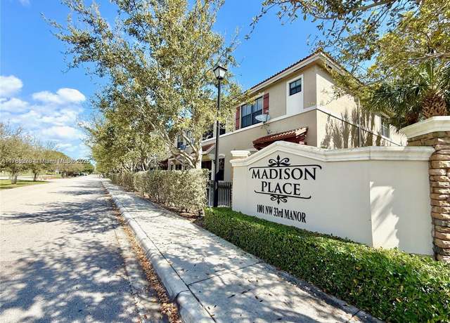 Property at 1047 NW 33rd Mnr, Pompano Beach, FL 33064, 3 beds, 2.5 baths