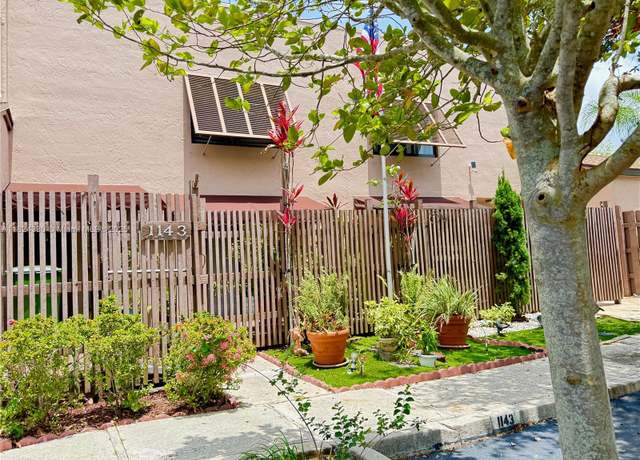 Property at 1143 NW 122nd Ter, Pembroke Pines, FL 33026, 3 beds, 2.5 baths