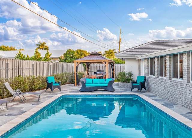 Property at 5740 NE 19th Ave, Fort Lauderdale, FL 33308, 4 beds, 3 baths